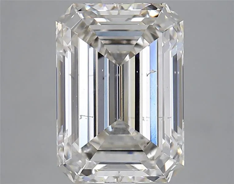 4.01ct Emerald Lab Grown Diamond (Colour H, Clarity SI1, IGI Certified)