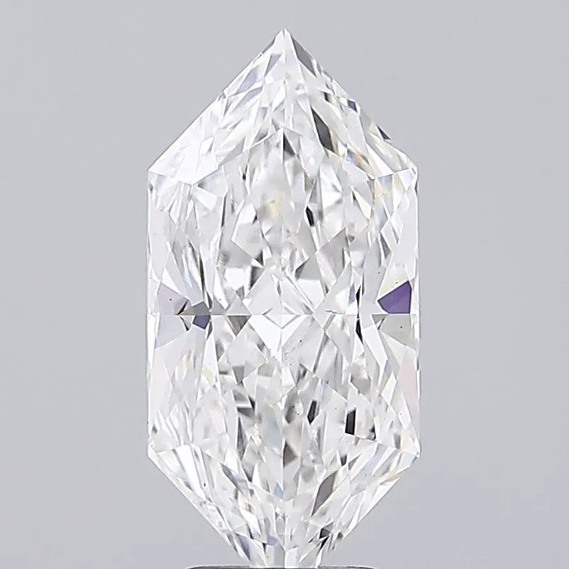 4.01ct Hexagonal Lab Grown Diamond (Colour F, Clarity VS1, IGI Certified)