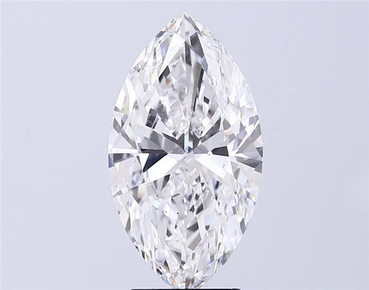 4.01ct Marquise Lab Grown Diamond (Colour D, Clarity VS2, IGI Certified)