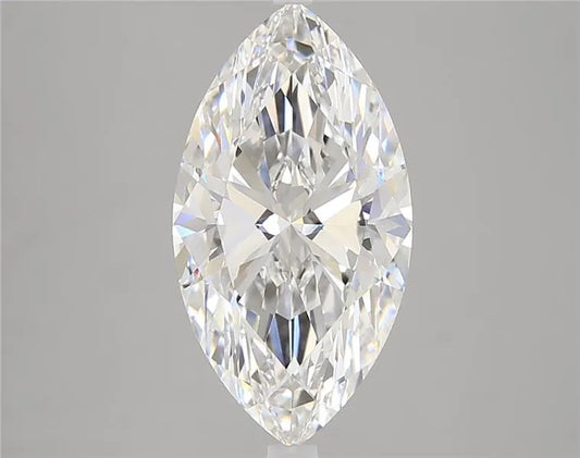 4.01ct Marquise Lab Grown Diamond (Colour E, Clarity VVS1, IGI Certified)