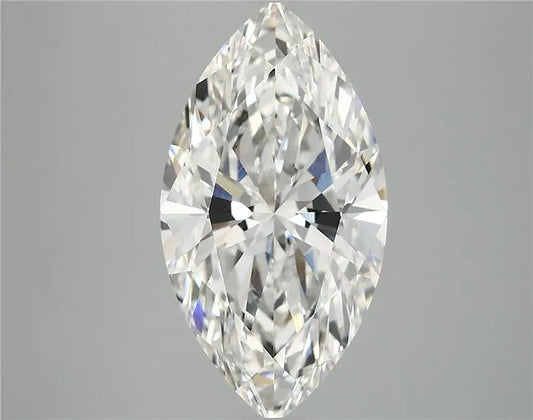 4.01ct Marquise Lab Grown Diamond (Colour G, Clarity VVS2, IGI Certified)