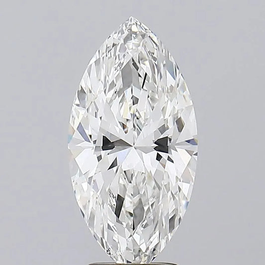 4.01ct Marquise Lab Grown Diamond (Colour G, Clarity VVS2, IGI Certified)