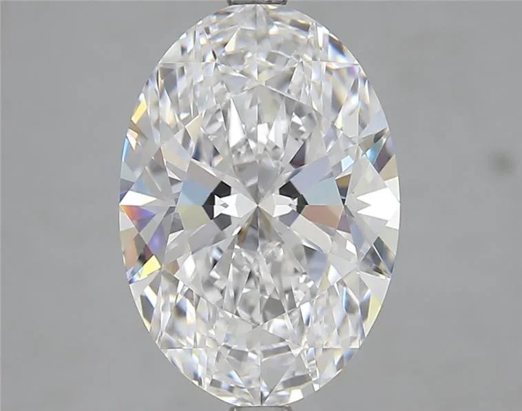 4.01ct Oval Lab Grown Diamond (Colour D, Clarity FL, Cut EX, IGI Certified)