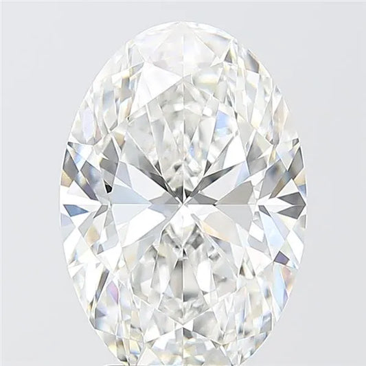 4.01ct Oval Lab Grown Diamond (Colour F, Clarity VVS2, IGI Certified)