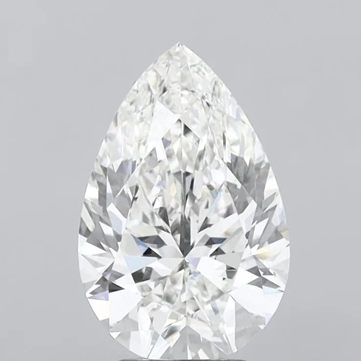 4.01ct Pear Lab Grown Diamond (Colour G, Clarity VVS2, IGI Certified)