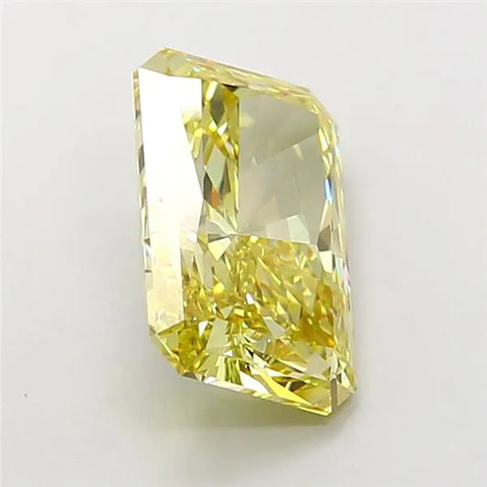 4.01ct Radiant Lab Grown Diamond (Colour Fancy Intense Yellow, Clarity VS1, IGI Certified)