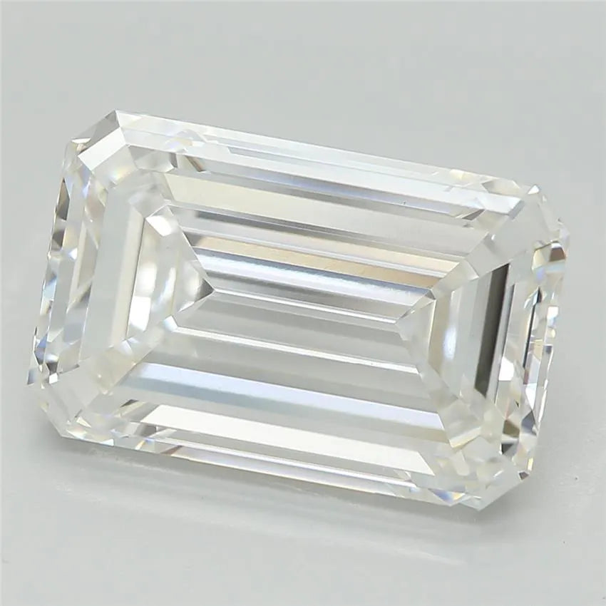 4.02ct Emerald Lab Grown Diamond (Colour E, Clarity VVS2, IGI Certified)