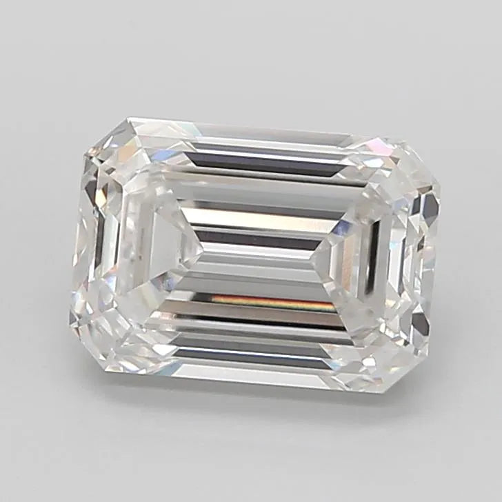 4.02ct Emerald Lab Grown Diamond (Colour F, Clarity VVS1, IGI Certified)