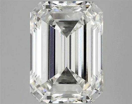 4.02ct Emerald Lab Grown Diamond (Colour G, Clarity VVS2, IGI Certified)