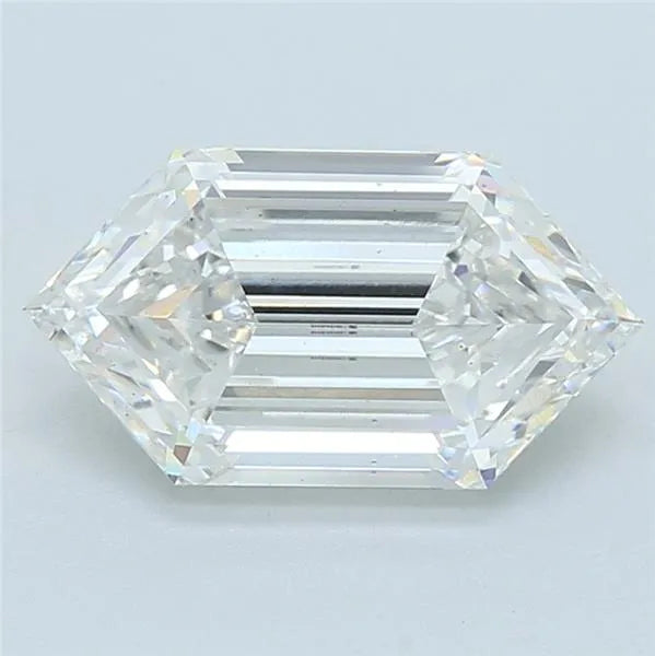 4.02ct Hexagonal Lab Grown Diamond (Colour F, Clarity VS2, IGI Certified)