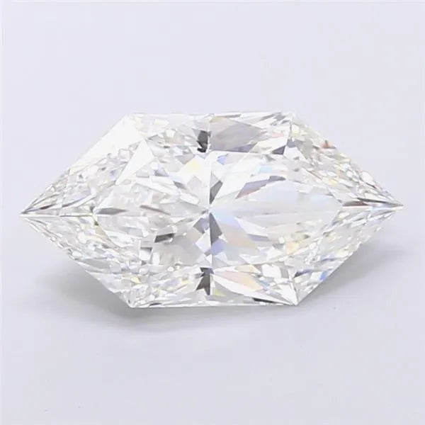4.02ct Hexagonal Lab Grown Diamond (Colour F, Clarity VVS2, IGI Certified)