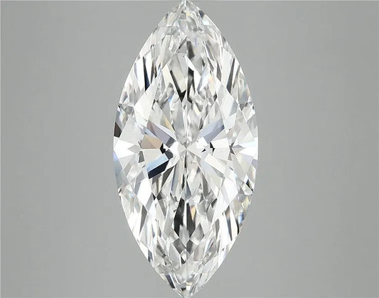 4.02ct Marquise Lab Grown Diamond (Colour E, Clarity VS2, IGI Certified)