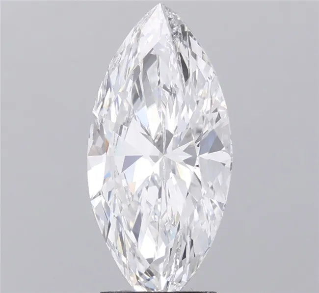 4.02ct Marquise Lab Grown Diamond (Colour E, Clarity VVS2, IGI Certified)