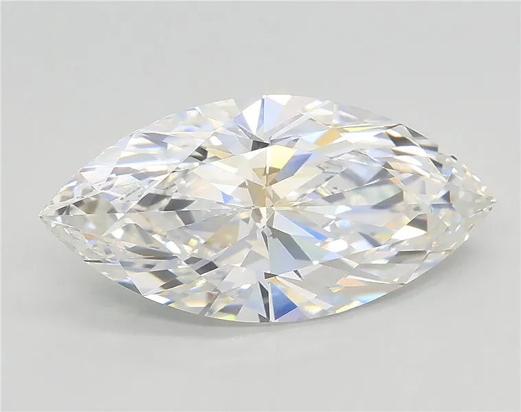4.02ct Marquise Lab Grown Diamond (Colour E, Clarity VVS2, IGI Certified)