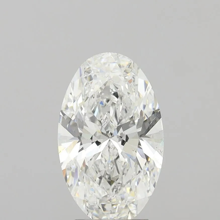 4.02ct Oval Lab Grown Diamond (Colour E, Clarity SI1, IGI Certified)