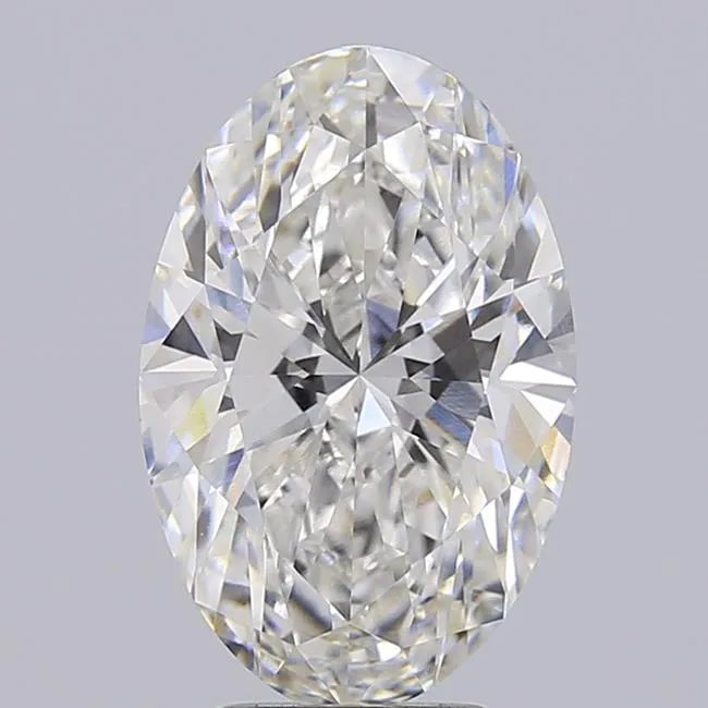 4.02ct Oval Lab Grown Diamond (Colour E, Clarity VVS2, IGI Certified)