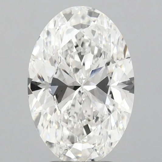 4.02ct Oval Lab Grown Diamond (Colour F, Clarity VS1, IGI Certified)