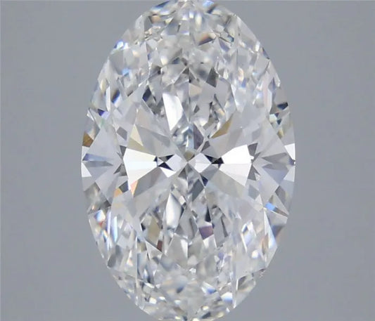 4.02ct Oval Lab Grown Diamond (Colour F, Clarity VS1, IGI Certified)