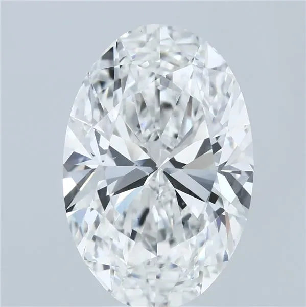 4.02ct Oval Lab Grown Diamond (Colour F, Clarity VVS2, IGI Certified)