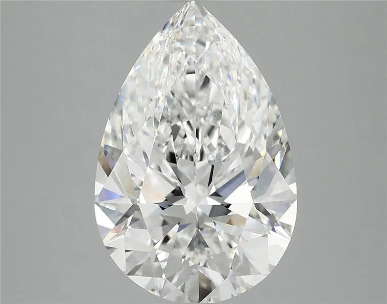 4.02ct Pear Lab Grown Diamond (Colour E, Clarity VVS2, IGI Certified)