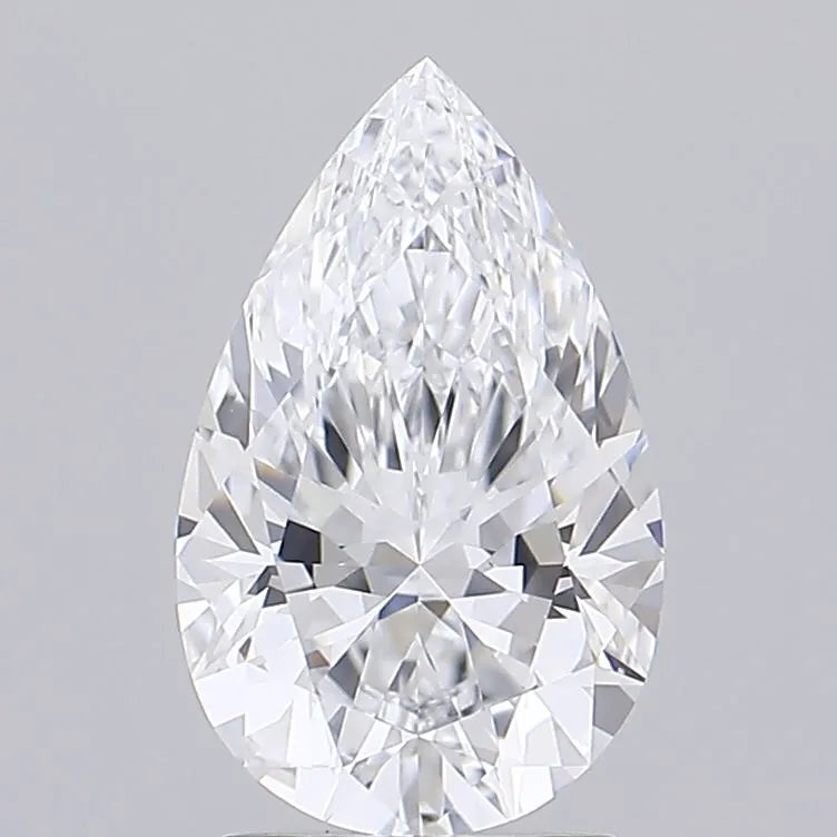 4.02ct Pear Lab Grown Diamond (Colour F, Clarity VVS1, IGI Certified)