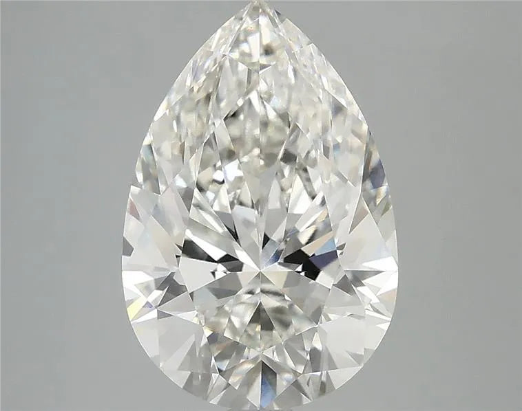 4.02ct Pear Lab Grown Diamond (Colour G, Clarity VVS2, IGI Certified)