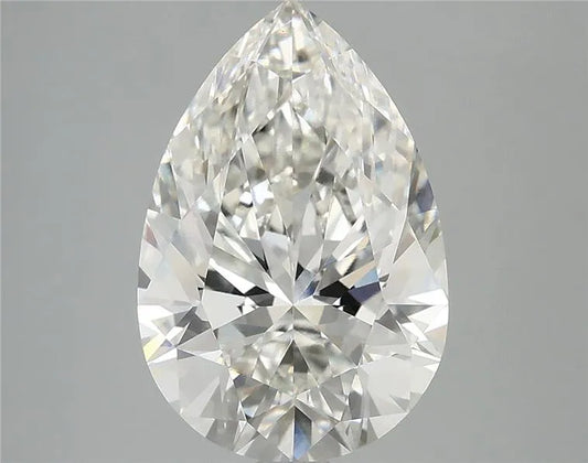 4.02ct Pear Lab Grown Diamond (Colour G, Clarity VVS2, IGI Certified)