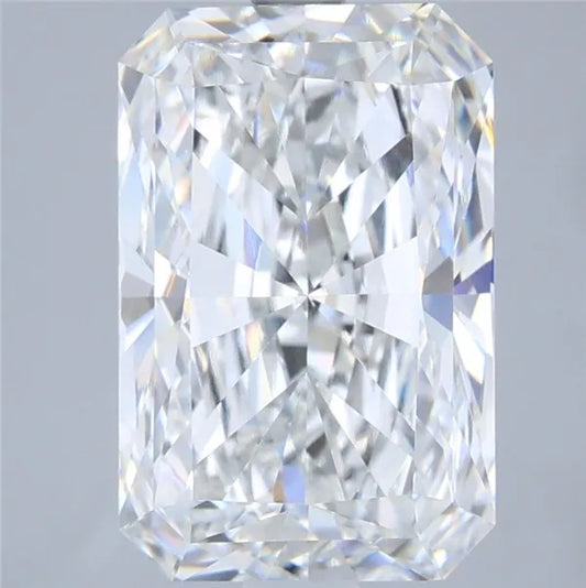 4.02ct Radiant Lab Grown Diamond (Colour F, Clarity VVS2, IGI Certified)