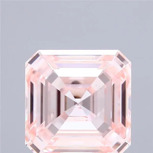 4.03ct Asscher Lab Grown Diamond (Colour Fancy Intense Pink, Clarity VS1, IGI Certified)