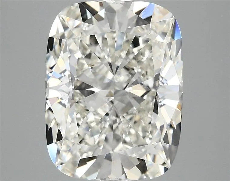 4.03ct Cushion modified Lab Grown Diamond (Colour H, Clarity VVS2, IGI Certified)