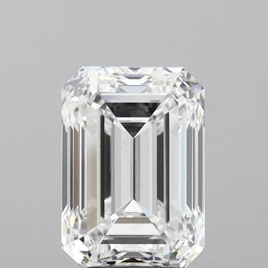 4.03ct Emerald Lab Grown Diamond (Colour D, Clarity VVS2, IGI Certified)