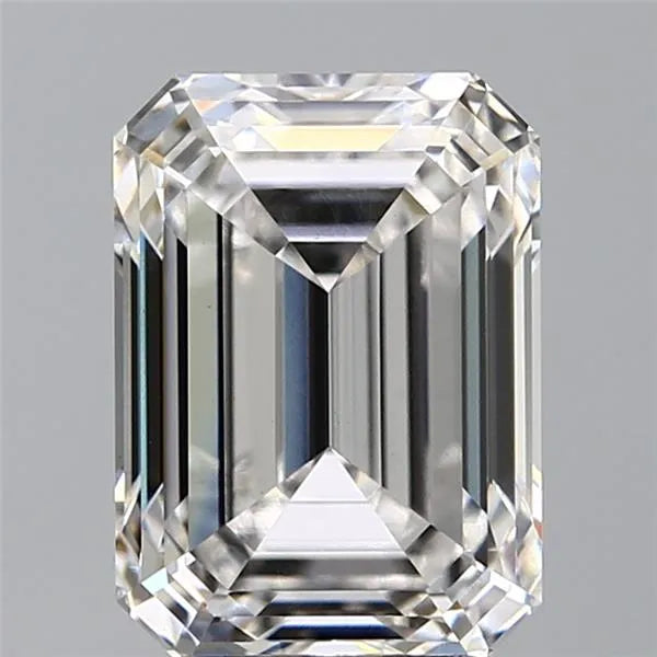 4.03ct Emerald Lab Grown Diamond (Colour E, Clarity VVS2, IGI Certified)