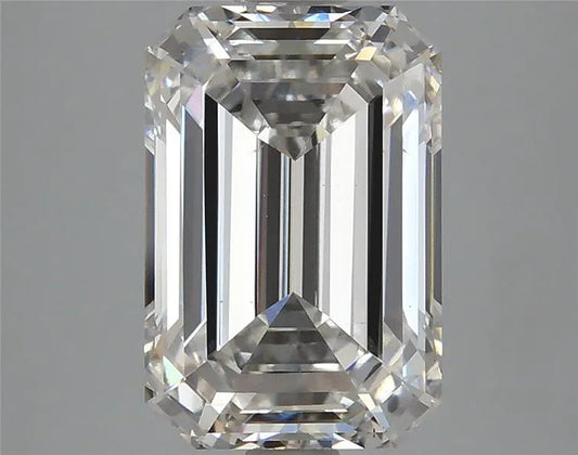 4.03ct Emerald Lab Grown Diamond (Colour F, Clarity VS2, IGI Certified)