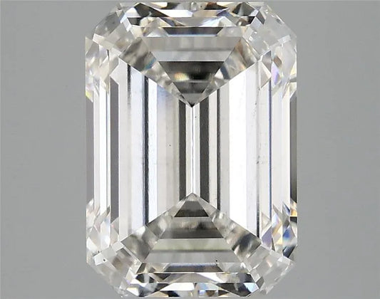 4.03ct Emerald Lab Grown Diamond (Colour G, Clarity VS2, IGI Certified)