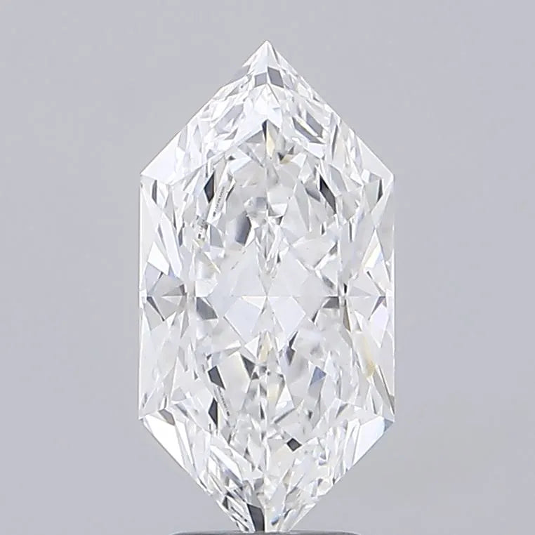 4.03ct Hexagonal Lab Grown Diamond (Colour E, Clarity VS1, IGI Certified)