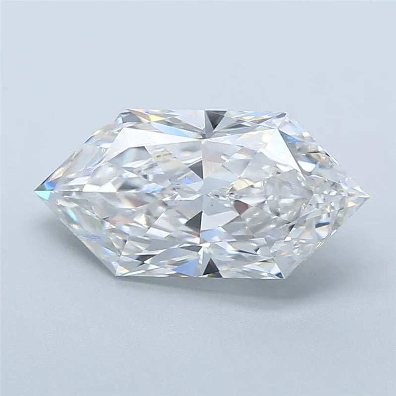 4.03ct Hexagonal Lab Grown Diamond (Colour E, Clarity VS1, IGI Certified)