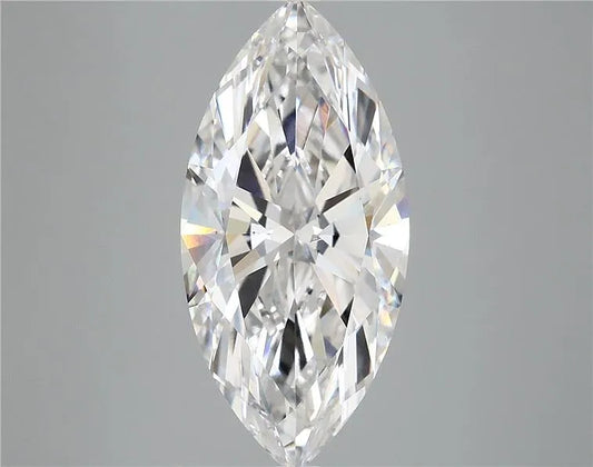 4.03ct Marquise Lab Grown Diamond (Colour D, Clarity VS2, IGI Certified)