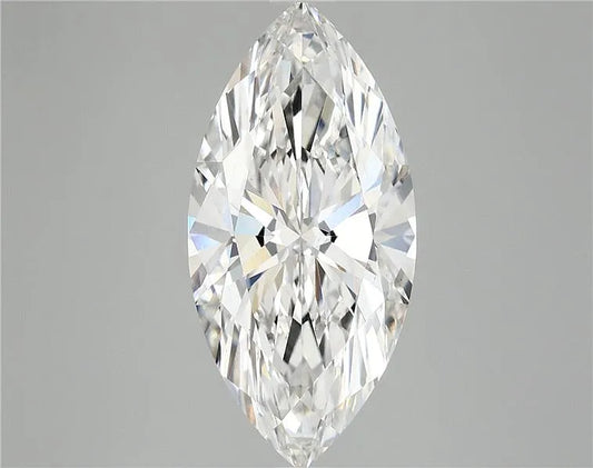 4.03ct Marquise Lab Grown Diamond (Colour E, Clarity VS2, IGI Certified)