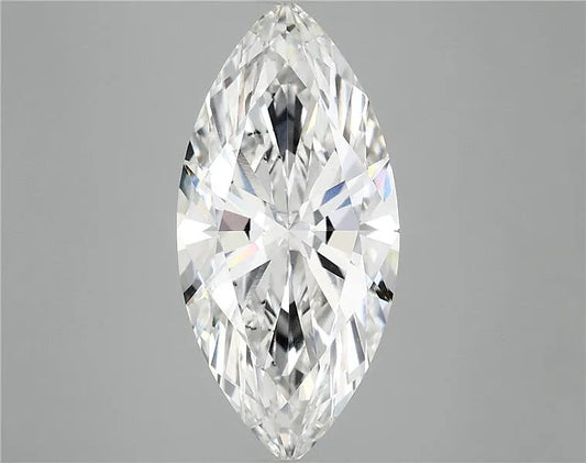 4.03ct Marquise Lab Grown Diamond (Colour E, Clarity VS2, IGI Certified)