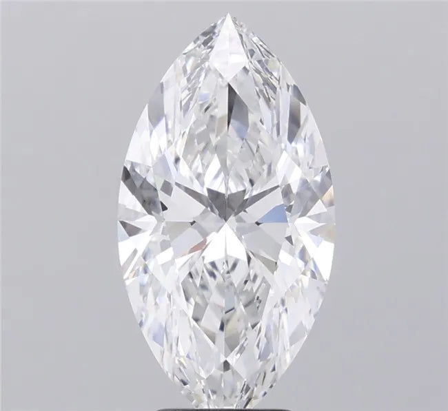 4.03ct Marquise Lab Grown Diamond (Colour E, Clarity VVS2, IGI Certified)