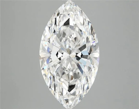 4.03ct Marquise Lab Grown Diamond (Colour F, Clarity VVS2, IGI Certified)
