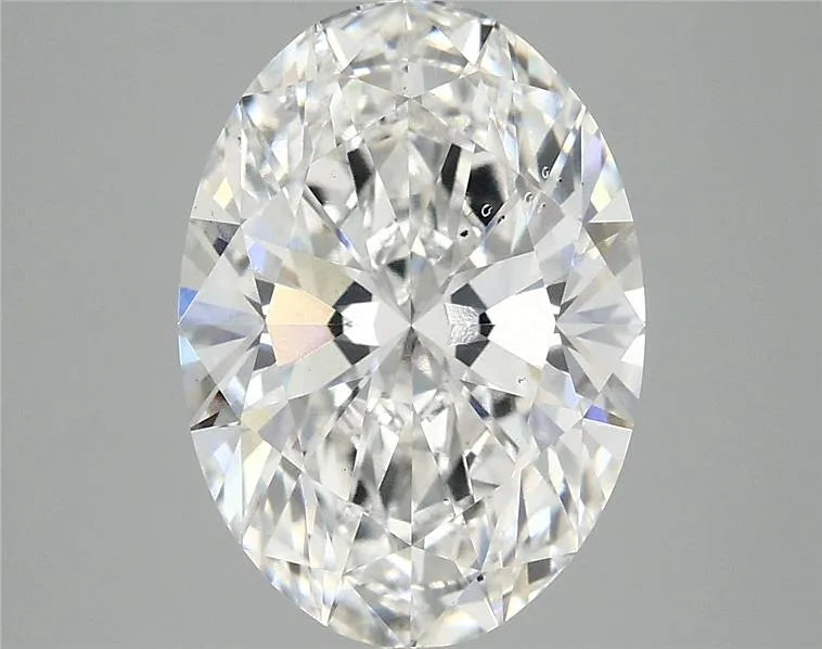4.03ct Oval Lab Grown Diamond (Colour E, Clarity SI1, IGI Certified)