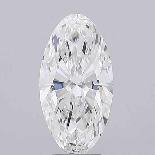 4.03ct Oval Lab Grown Diamond (Colour F, Clarity VVS1, IGI Certified)