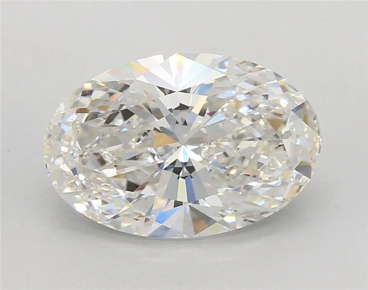 4.03ct Oval Lab Grown Diamond (Colour F, Clarity VVS2, IGI Certified)