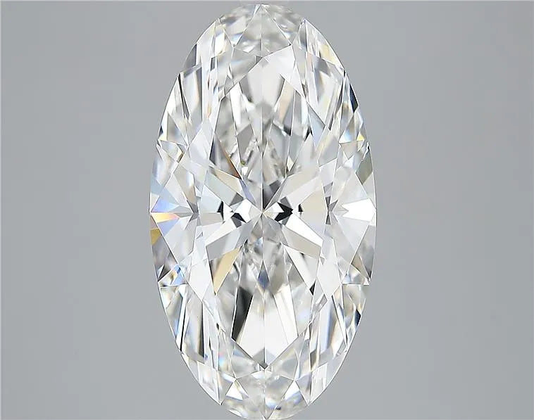 4.03ct Oval Lab Grown Diamond (Colour F, Clarity VVS2, IGI Certified)