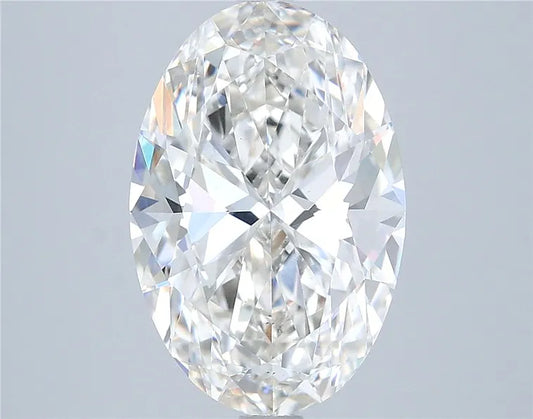 4.03ct Oval Lab Grown Diamond (Colour G, Clarity VS2, IGI Certified)