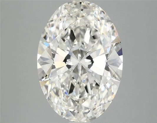 4.03ct Oval Lab Grown Diamond (Colour G, Clarity VVS2, IGI Certified)