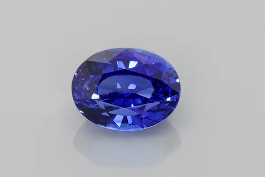 4.03ct Oval Natural Sapphire (Colour Blue, Clarity Eye Clean, Cut Faceted)
