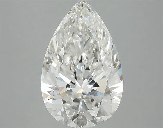 4.03ct Pear Lab Grown Diamond (Colour G, Clarity VVS2, IGI Certified)