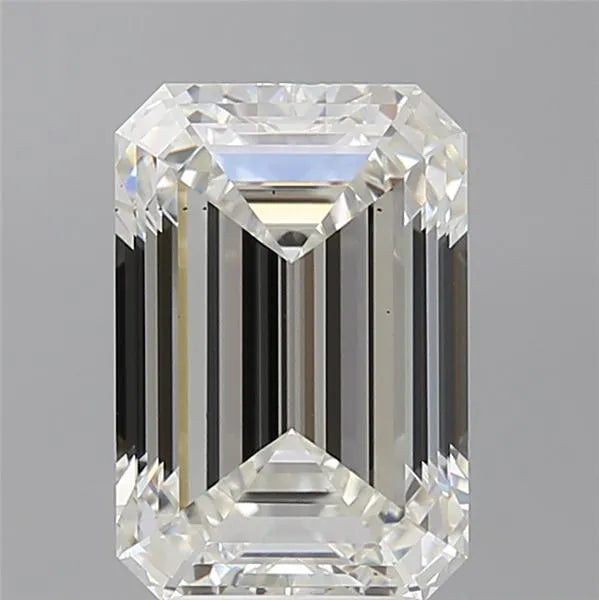 4.04ct Emerald Lab Grown Diamond (Colour G, Clarity VS2, IGI Certified)